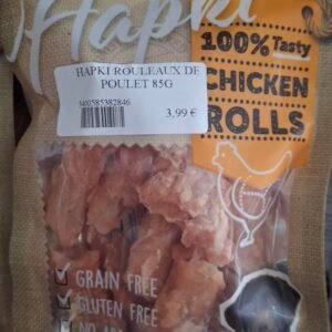 Friandises rouleaux de poulet / canard 85G