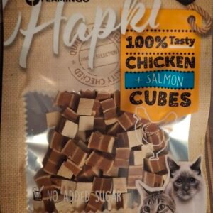 Hapki cubes poulet/saumon 50g