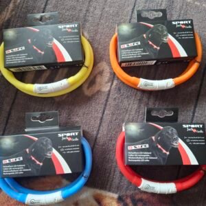 COLLIER LED 20-70CM 4 COULEURS RECOUPABLE