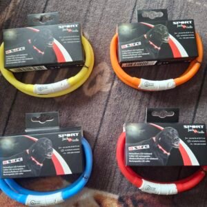 COLLIER LED 20-70CM 4 COULEURS RECOUPABLE