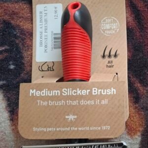 BROSSE CARD ROUGE/NOIR