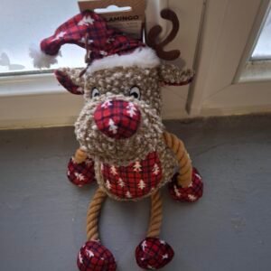 Peluche Renne de Noël avec cordes