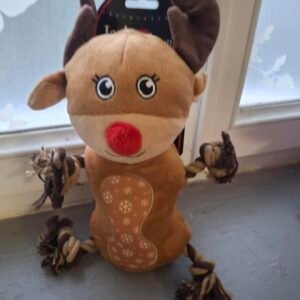 Peluche Renne avec cordes