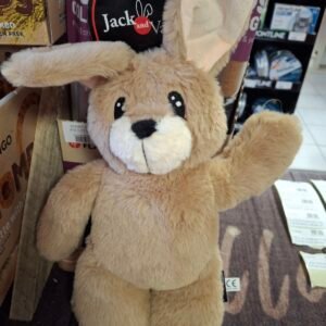 Peluche lapin beige