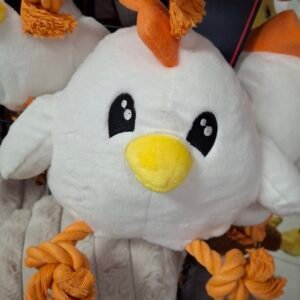 Peluche poussin/corde petit modèle