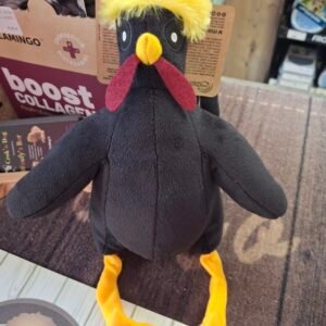 Peluche poule noire