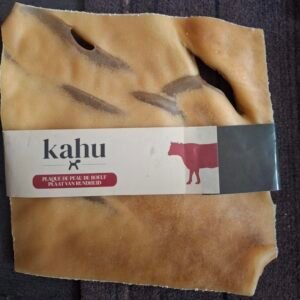 Plaque de peau de boeuf 20x20cm